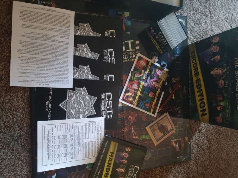 CSI board game