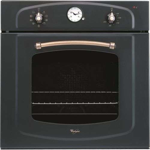 WHIRLPOOL AKP 288 na BLACK RETRO BUILT IN OVEN