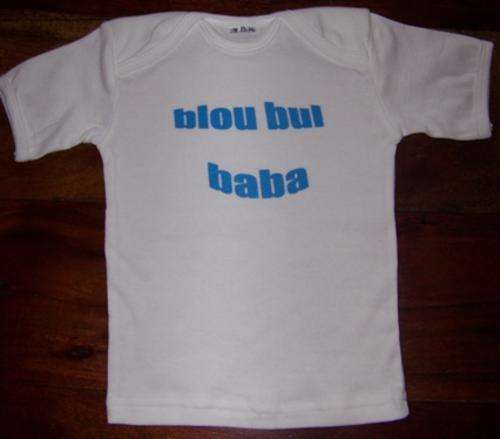 BABY SHIRT: blou bul baba
