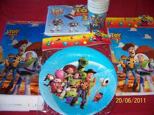 BARGAIN! party set for 10 kids: TOY STORY