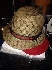 Gucci Fedora Hat with GG pattern