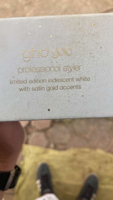 GHD Straightener -Pearl White - Limited Addition