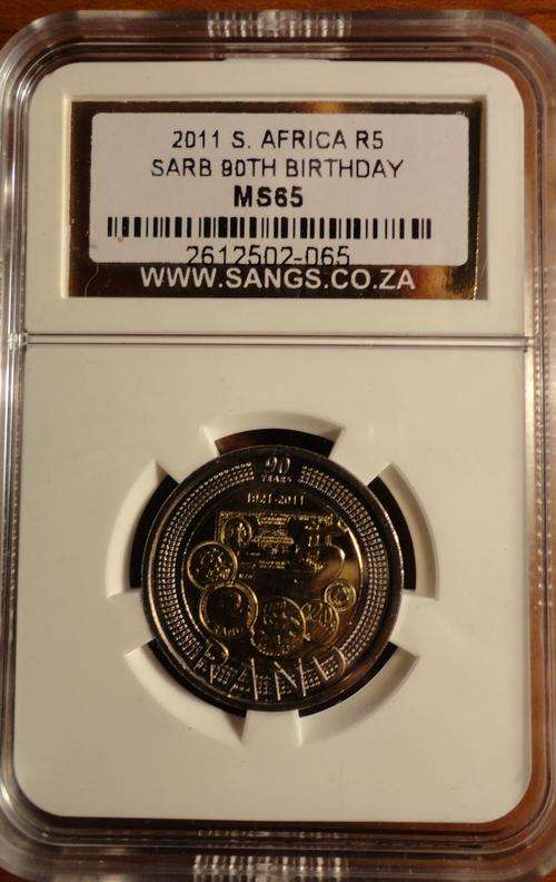 2011 SARB 90th ANNIVERSARY - SANGS GRADED MS65