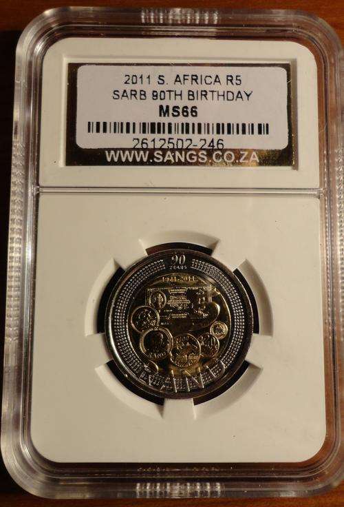 2011 SARB 90th ANNIVERSARY - SANGS GRADED MS66
