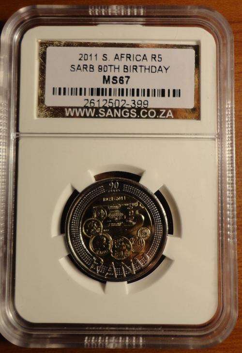2011 SARB 90th ANNIVERSARY - SANGS GRADED MS67
