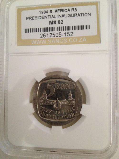 1994 MS62 PRESIDENTIAL INAUGURATION R5 COIN