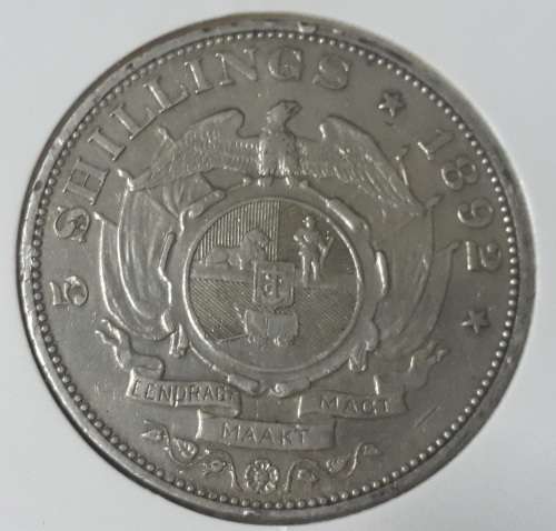 LOW START R1 AUCTION!! ZAR 1892 SS 5 SHILLING PRESIDENT KRUGER SERIES