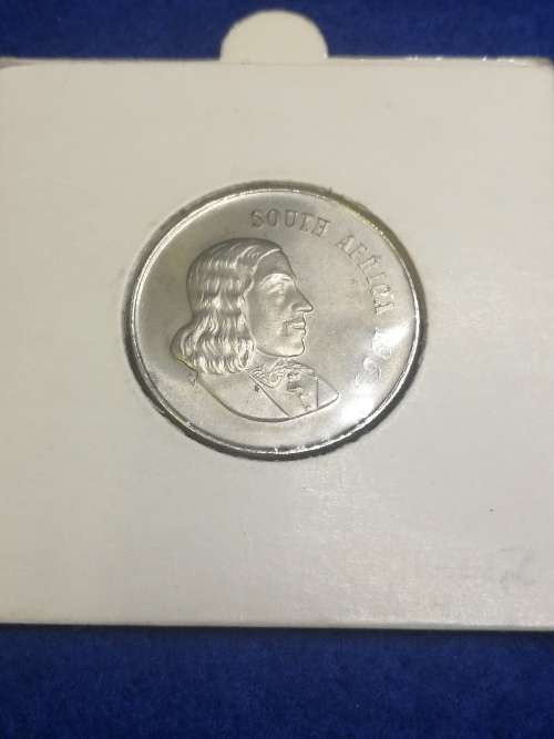 SOUTH AFRICAN 20c COIN, 1965, PROOF