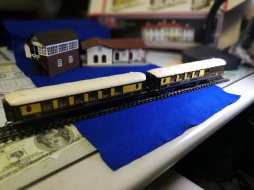 Tri-Ang train carriages