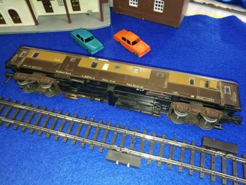 Vintage Fleischmann HO train carriage