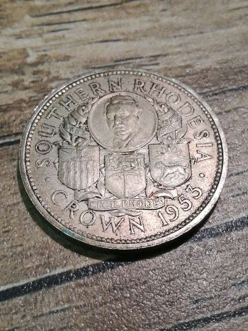 Southern Rhodesia CROWN coins (3 coins - one bid takes all) , 1953
