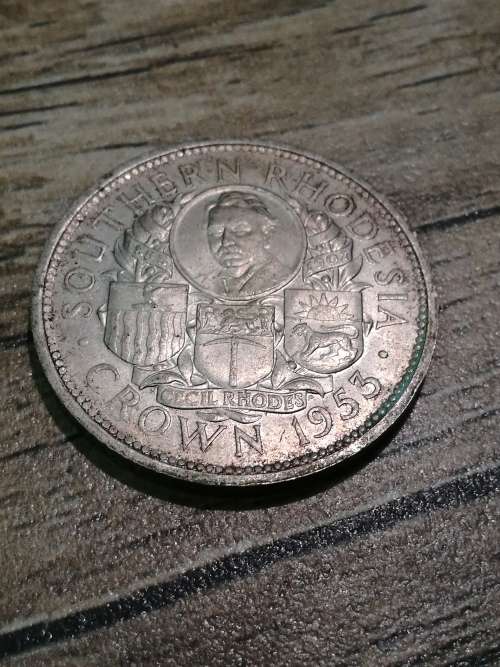Southern Rhodesia CROWN coins (3 coins - one bid takes all) , 1953