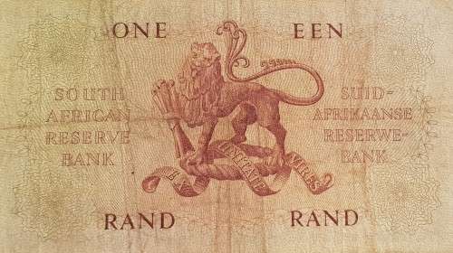 5 South African ONE RAND notes, G Rissik