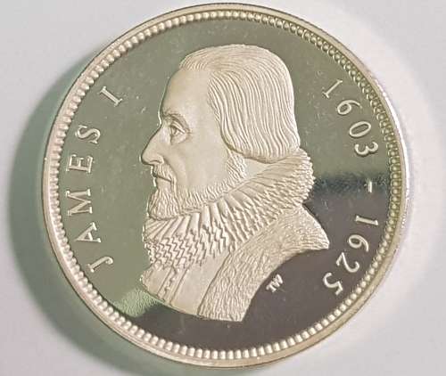 SOLID SLWER COIN ,JAMS I ,1603-1625