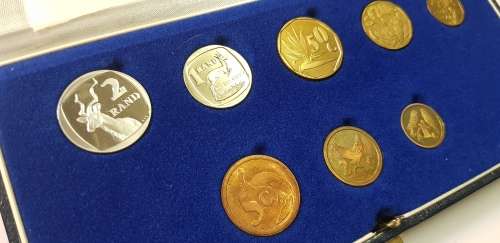 SOUTH AFRICAN PROOF SET 1990