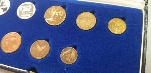 SOUTH AFRICAN PROOF SET 1990
