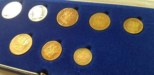 SOUTH AFRICAN PROOF SET 1990