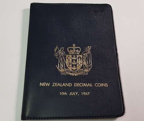 NEW ZEALAND DECIMAL COINS,10TH JULY 1967
