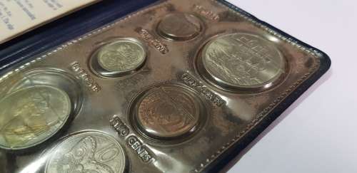 NEW ZEALAND DECIMAL COINS,10TH JULY 1967