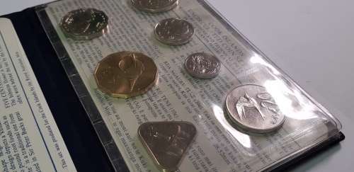 COOK ISLANDS COIN SET ,UNCIRCULATED 1987