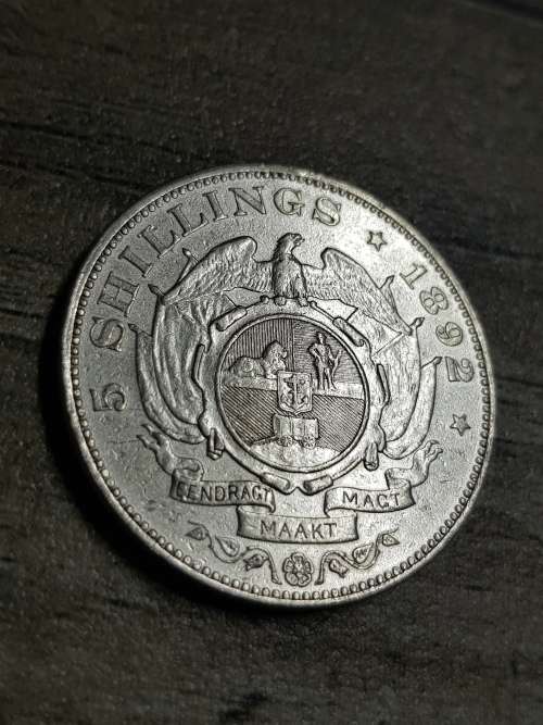 1892 FIVE SHILLING SINGLE SHAFT