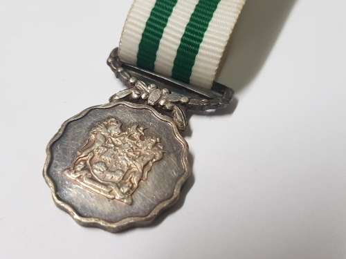 SILWER MEDAL FOR GOOD SERVICE