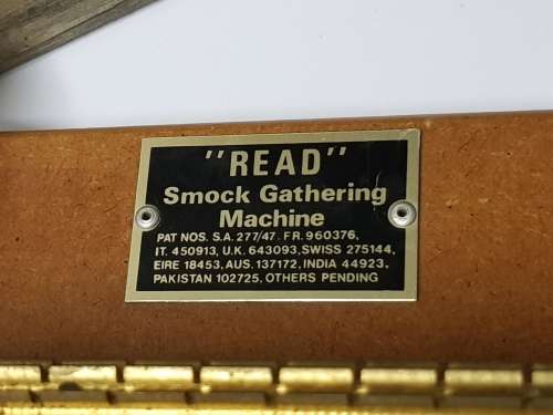 SMOCK GATHERING MACHINE,PERFECT CONDITION