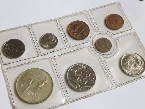 SOUTH AFRICAN UNCIRCULATED COINS,1976