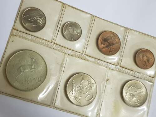 SOUTH AFRICAN UNCIRCULATED COINSET,1967