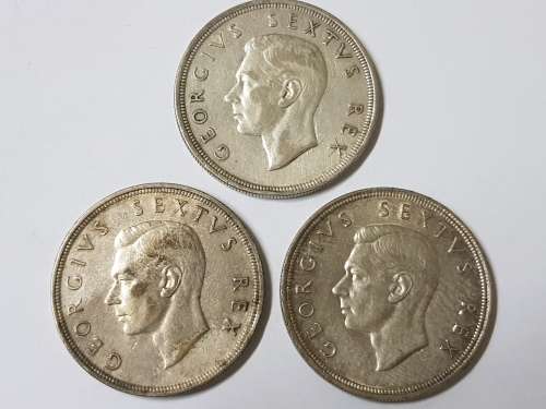 SOUTH AFRICAN 5 SHILLINGS ,1951