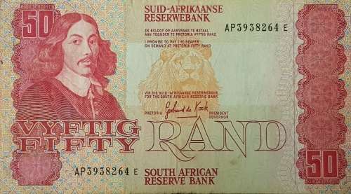SOUTH AFRICAN 50 RAND ,GPC DE KOCK,AP3938264