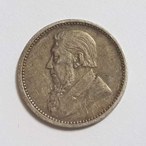 Z.A.R THREEPENCE COIN,1893