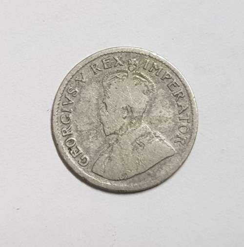 SOUTH AFRICAN THREEPENCE COIN,1925