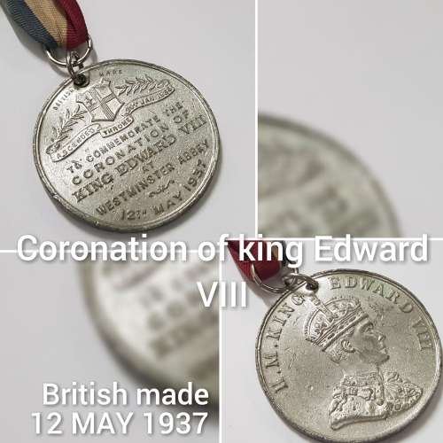 EDWARD VIII-CORONATION MEDAL 1937