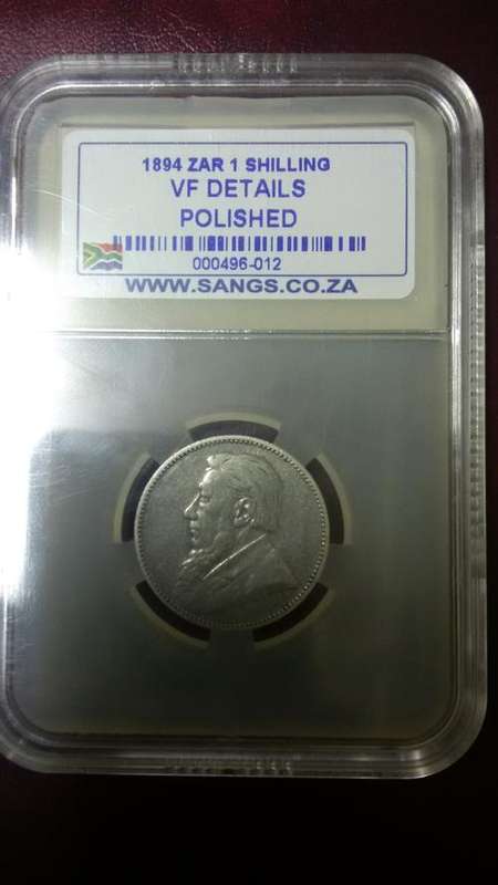 1894 ZAR 1 SHILLING **