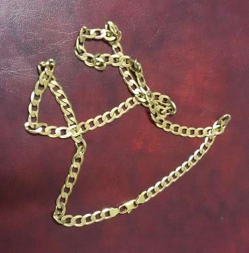 9CT MENS CHAIN 59CM LONG