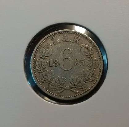ZAR 1895 6PENCE*** GREAT CONDITION LOW START R1 ***
