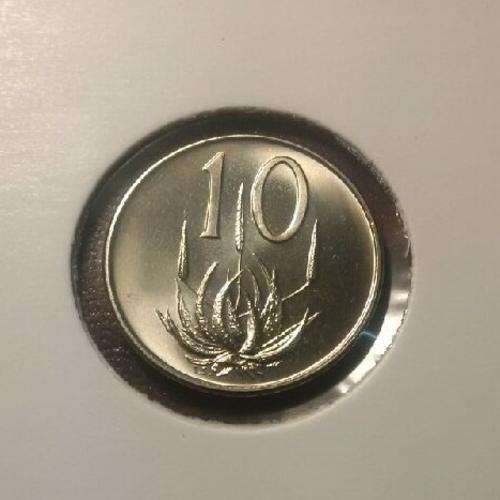 PROOF  1965 10C SOUTH AFRICA
