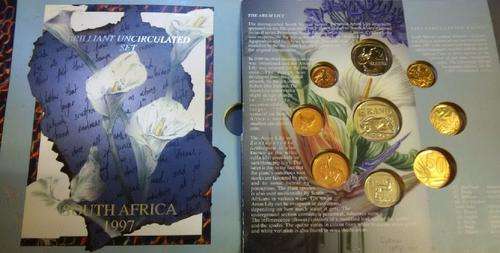 SOUTH AFRICA UNC SET 1997