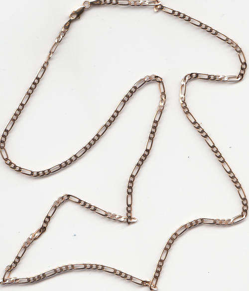 9CT GOLD LADIES CHAIN**** PERFECT 61CM