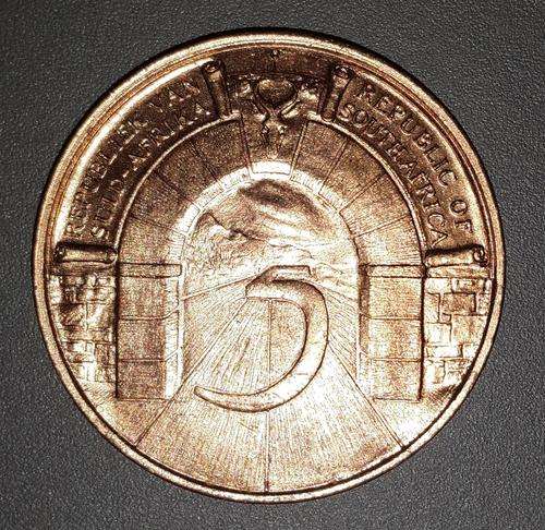 South Africa 5 year Republic 1966 Johannesburg Medallion