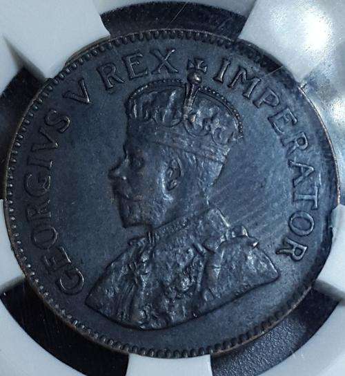 1932 SOUTH AFRICA QUARTER PENNY GRADED AU58 @ LOW START R1 AUCTION