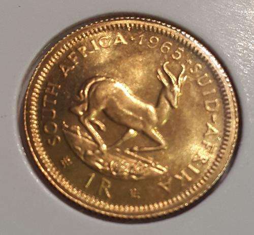 1965 1RAND GOLD 22CT PROOF COIN