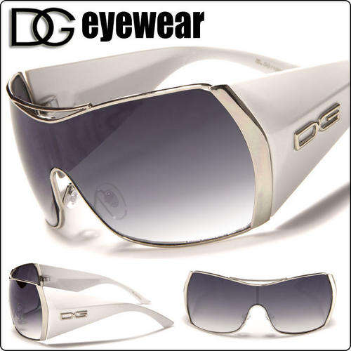 DG Stylish Oversized Womens Sunglasses Big Metal Frame