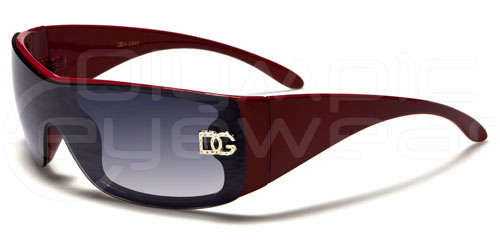 Womens DG Sunglasses Red -  Brand New