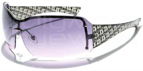 Black Oversized Womens DG Sunglasses -  Brand New