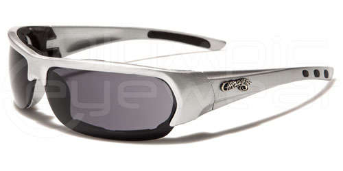 Choppers Biker Sunglasses Motorcycle Goggles Silver