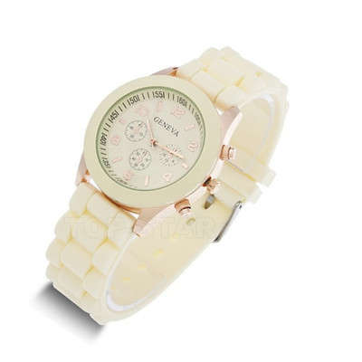 Unisex Geneva Silicone Jelly Gel Quartz Analog Sports Wrist Watch S-M02 Hot
