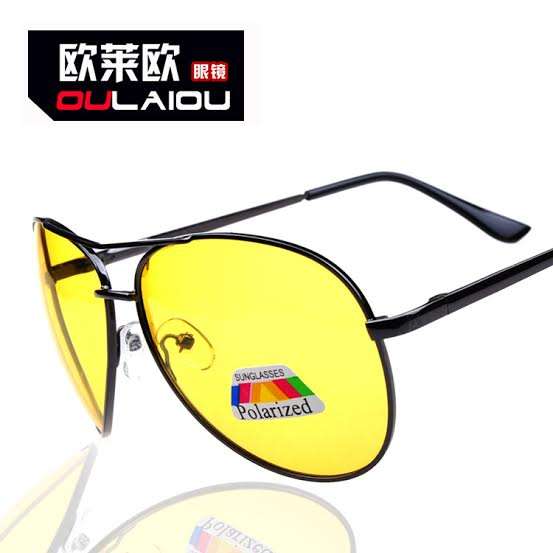 Polarized Night Driving Yellow Lens Aviators x 20 AVAILABLE