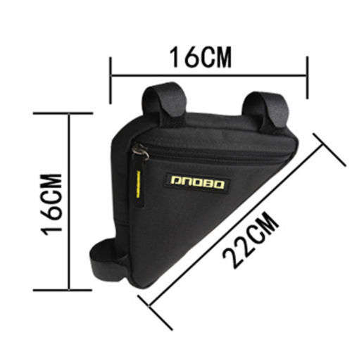 Bicycle Black Frame Bike Bag